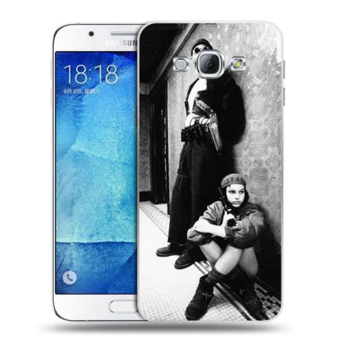 Дизайнерский пластиковый чехол для Samsung Galaxy A8 Leon