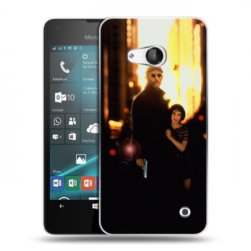 Дизайнерский пластиковый чехол для Microsoft Lumia 550 Leon