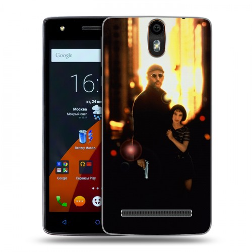 Дизайнерский силиконовый чехол для Wileyfox Storm Leon