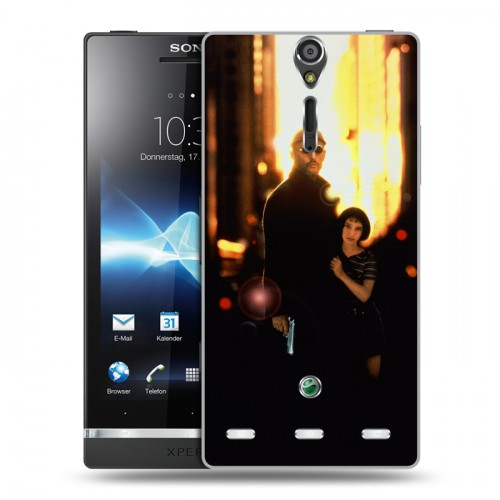 Дизайнерский пластиковый чехол для Sony Xperia S Leon