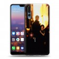 Дизайнерский силиконовый с усиленными углами чехол для Huawei P20 Pro Leon