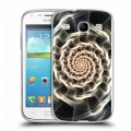 Дизайнерский пластиковый чехол для Samsung Galaxy Core Абстракции Спираль