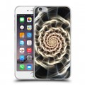 Дизайнерский силиконовый чехол для Iphone 6 Plus/6s Plus Абстракции Спираль