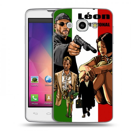 Дизайнерский пластиковый чехол для LG L60 Leon