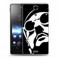 Дизайнерский пластиковый чехол для Sony Xperia TX Leon