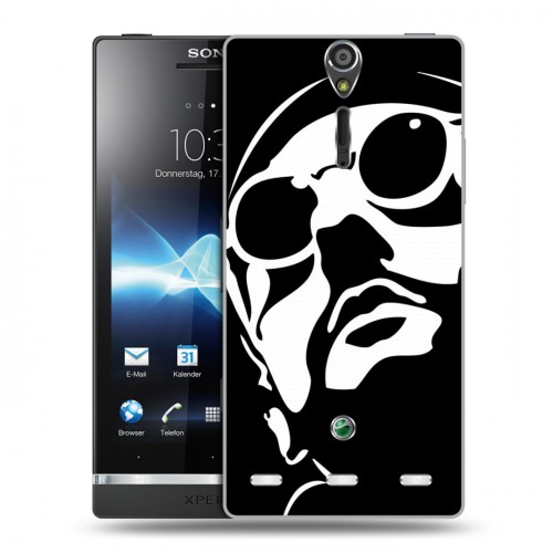 Дизайнерский пластиковый чехол для Sony Xperia S Leon