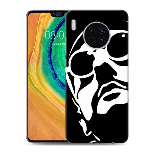 Дизайнерский пластиковый чехол для Huawei Mate 30 Leon