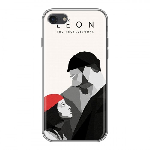 Дизайнерский силиконовый чехол для Iphone 7 Leon