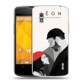 Дизайнерский пластиковый чехол для LG Google Nexus 4 Leon