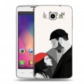 Дизайнерский пластиковый чехол для LG L60 Leon