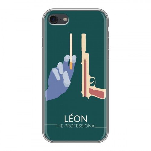 Дизайнерский силиконовый чехол для Iphone 7 Leon