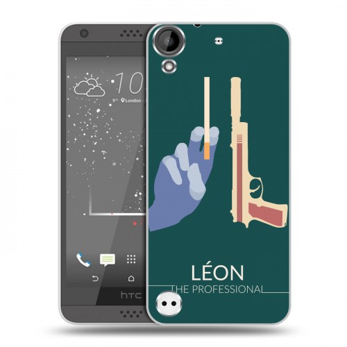 Дизайнерский пластиковый чехол для HTC Desire 530 Leon