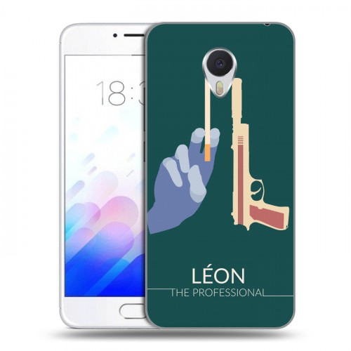 Дизайнерский пластиковый чехол для Meizu M3E Leon