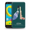 Дизайнерский пластиковый чехол для Alcatel U5 Leon