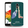 Дизайнерский пластиковый чехол для LG Stylus 3 Leon