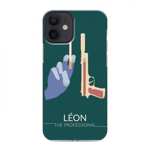 Дизайнерский силиконовый с усиленными углами чехол для Iphone 12 Mini Leon