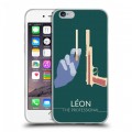 Дизайнерский пластиковый чехол для Iphone 6/6s Leon