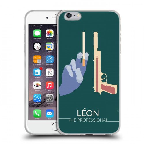 Дизайнерский силиконовый чехол для Iphone 6 Plus/6s Plus Leon