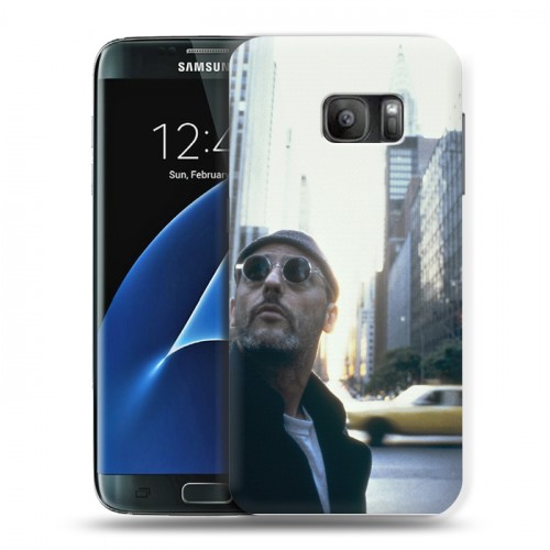 Дизайнерский силиконовый с усиленными углами чехол для Samsung Galaxy S7 Leon