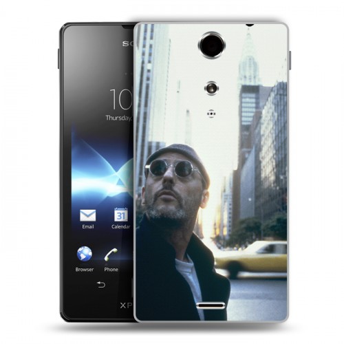 Дизайнерский пластиковый чехол для Sony Xperia TX Leon