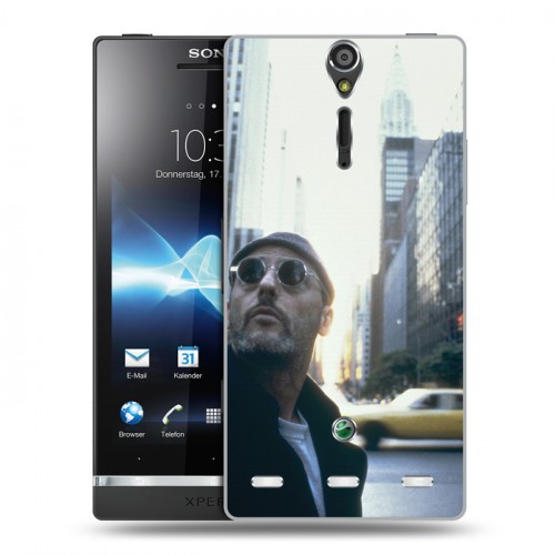 Дизайнерский пластиковый чехол для Sony Xperia S Leon