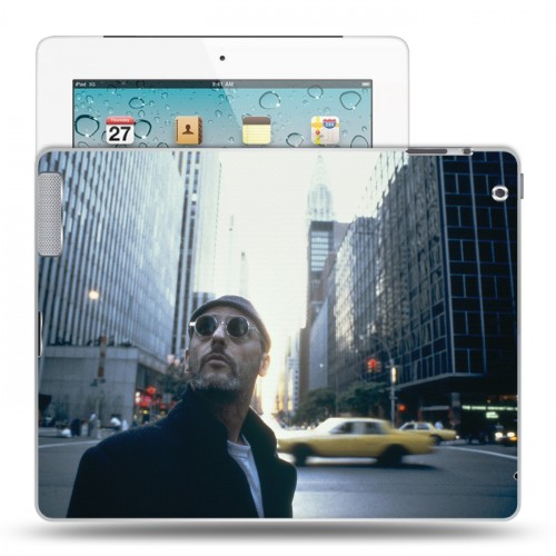 Дизайнерский пластиковый чехол для Ipad 2/3/4 Leon