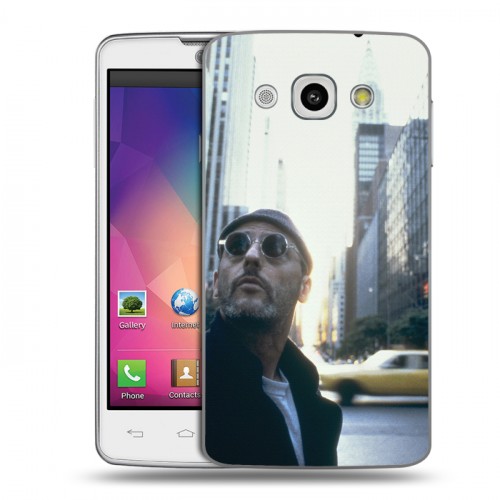 Дизайнерский пластиковый чехол для LG L60 Leon