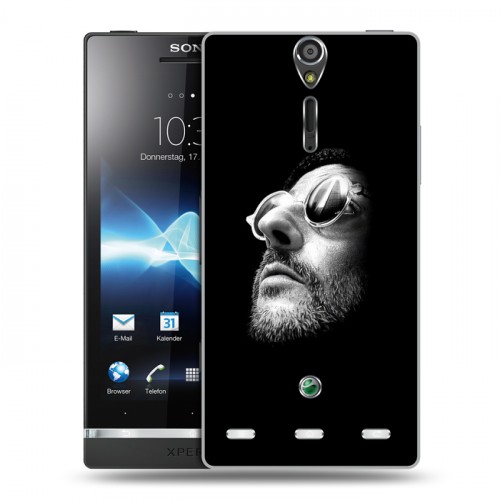 Дизайнерский пластиковый чехол для Sony Xperia S Leon