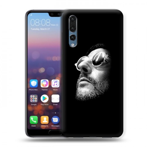 Дизайнерский силиконовый с усиленными углами чехол для Huawei P20 Pro Leon