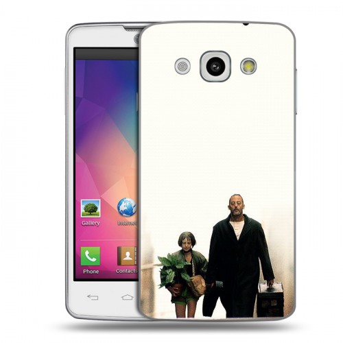 Дизайнерский пластиковый чехол для LG L60 Leon