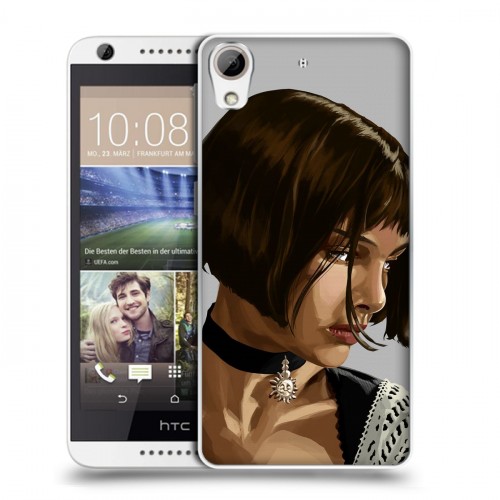Дизайнерский силиконовый чехол для HTC Desire 626 Leon