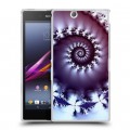 Дизайнерский пластиковый чехол для Sony Xperia Z Ultra  Абстракции Спираль