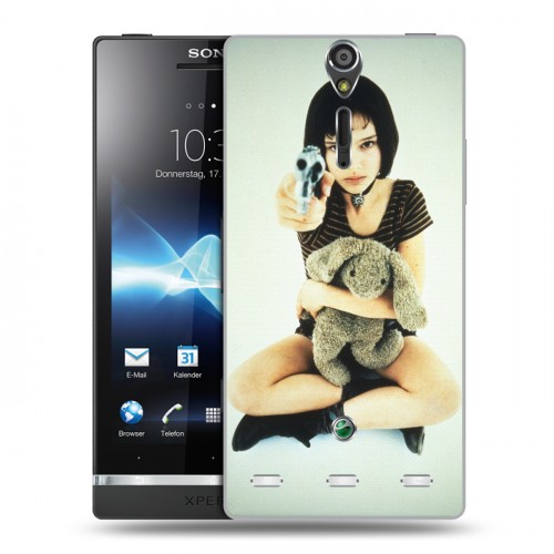 Дизайнерский пластиковый чехол для Sony Xperia S Leon