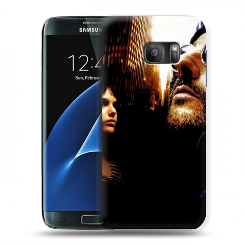 Дизайнерский силиконовый с усиленными углами чехол для Samsung Galaxy S7 Leon