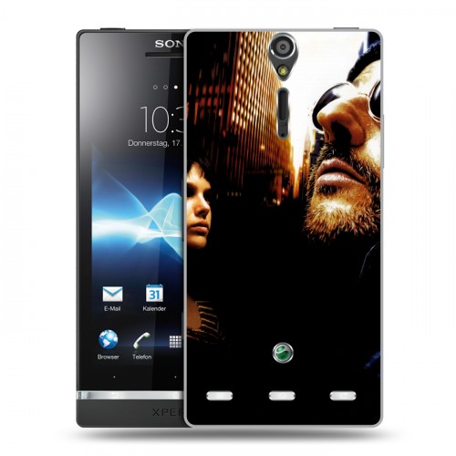 Дизайнерский пластиковый чехол для Sony Xperia S Leon