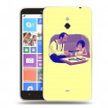 Дизайнерский пластиковый чехол для Nokia Lumia 1320 Leon