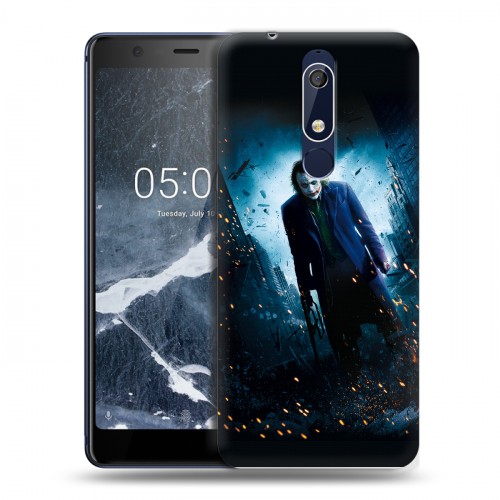 Дизайнерский пластиковый чехол для Nokia 5.1 Бэтмен 