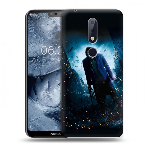 Дизайнерский силиконовый чехол для Nokia 6.1 Plus Бэтмен 