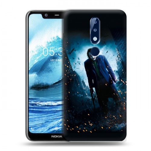 Дизайнерский силиконовый чехол для Nokia 5.1 Plus Бэтмен 