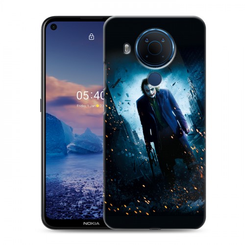 Дизайнерский силиконовый чехол для Nokia 5.4 Бэтмен 