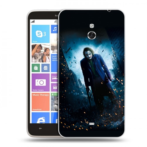 Дизайнерский пластиковый чехол для Nokia Lumia 1320 Бэтмен 