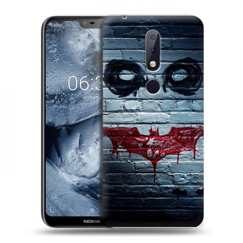 Дизайнерский пластиковый чехол для Nokia 6.1 Plus Бэтмен 