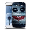 Дизайнерский пластиковый чехол для Samsung Galaxy Grand Бэтмен 