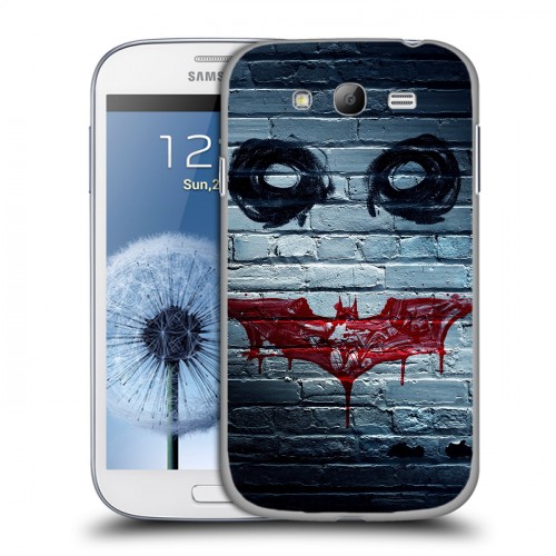 Дизайнерский пластиковый чехол для Samsung Galaxy Grand Бэтмен Дизайнерский пластиковый чехол для Samsung Galaxy Grand Бэтмен