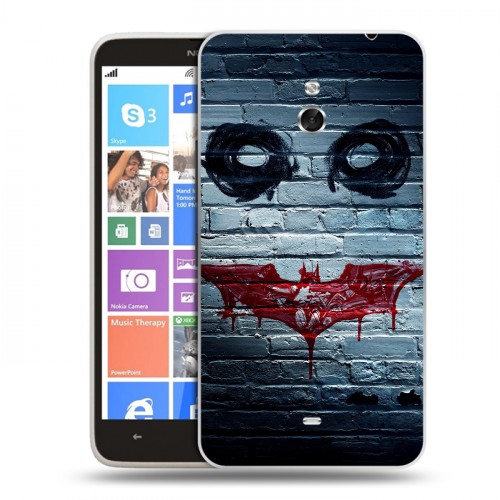 Дизайнерский пластиковый чехол для Nokia Lumia 1320 Бэтмен 