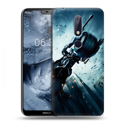 Дизайнерский пластиковый чехол для Nokia 6.1 Plus Бэтмен 