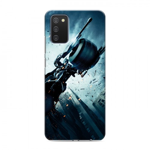 Дизайнерский силиконовый с усиленными углами чехол для Samsung Galaxy A02s Бэтмен 