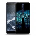 Дизайнерский пластиковый чехол для Nokia 5.1 Бэтмен 