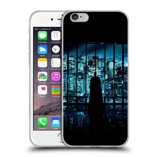 Дизайнерский пластиковый чехол для Iphone 6/6s Бэтмен 