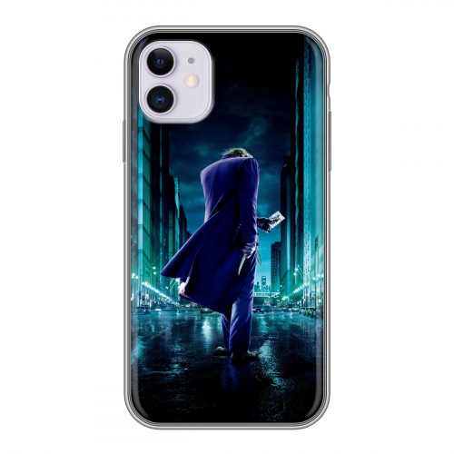 Дизайнерский силиконовый чехол для Iphone 11 Бэтмен 